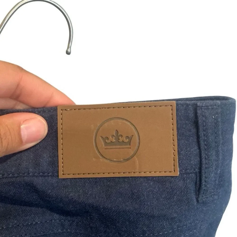 Peter Millar Men’s 36 Navy Cotton Blend Golf Dress Business Pants #779
